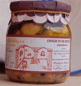 Conejo en escabeche