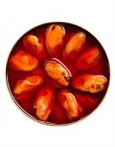 Mejillones gigantes en escabeche 